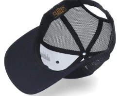 Summer Magic Palm Tree Black Trucker - Iconic