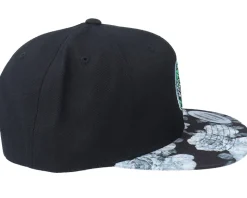 Summer Magic Palm Tree Black/Rose Grey Snapback - Iconic