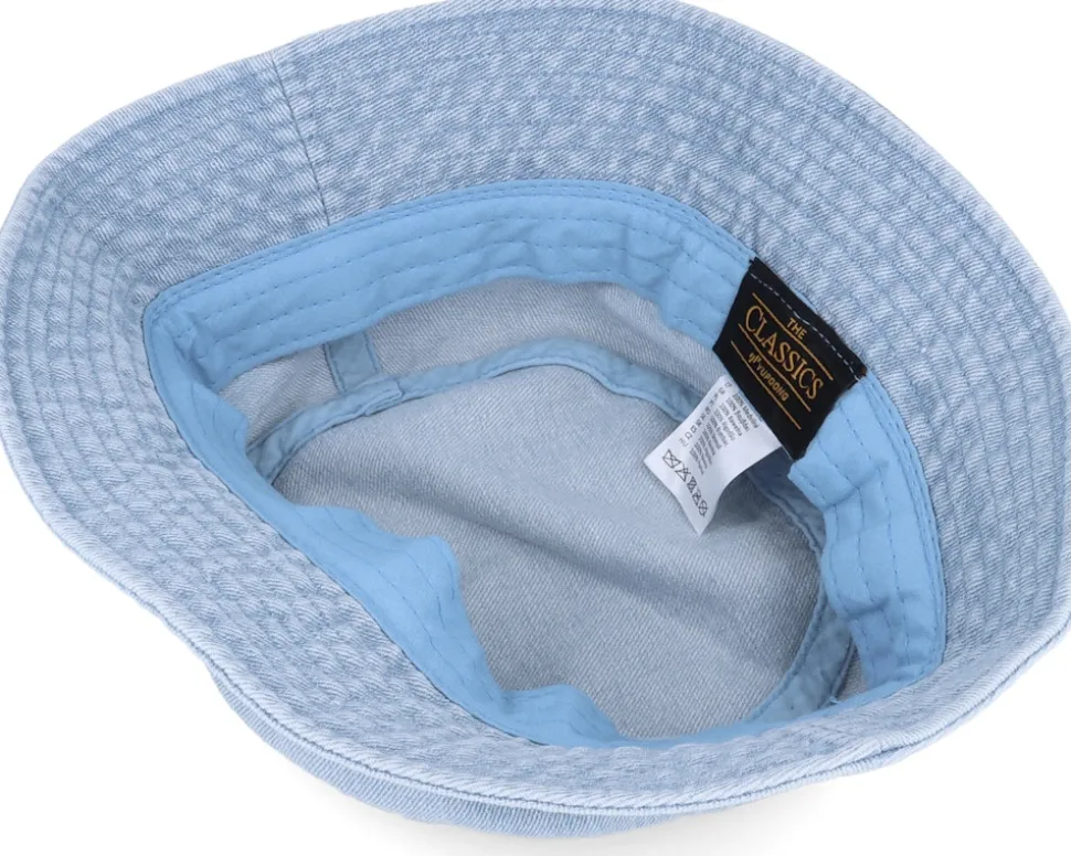 Summer Palm Logo Blue Denim Bucket - Iconic