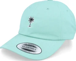 Summer Palm Logo Diamond Blue Dad Cap - Iconic