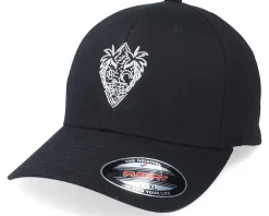 Summer Palm Tree Logo Black Flexfit - Iconic