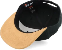 Summer Palms Patch Black/Suede Snapback - Iconic