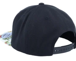 Summer Pina Coco Nut Drink Black/Floral Snapback - Iconic