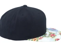 Summer Pina Coco Nut Drink Black/Floral Snapback - Iconic