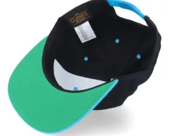 Summer Sea Turtle Black/Teal Snapback - Iconic