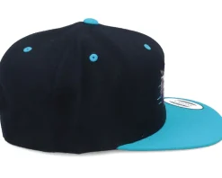 Summer Unicorn Black/Teal Snapback - Iconic