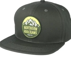 Summit Patch Dark Green Snapback - Northern Hooligans