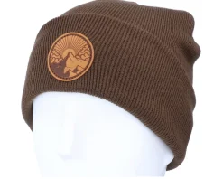 Sun Mountain Top Patch Brown/Chocolate Beanie - Wild Spirit