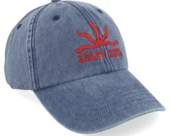 Sun Text Logo Blue Dad Cap - Salty Soul