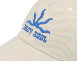 Sun Text Logo Sand Dad Cap - Salty Soul