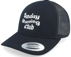 Sunday Running Club Black A-frame Trucker - Iconic