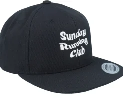 Sunday Running Club Black Snapback - Iconic