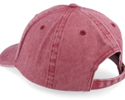 Sunday Running Club Washed Red Dad Cap - Iconic