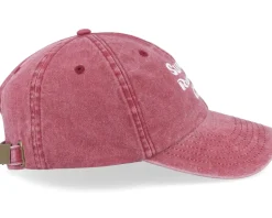 Sunday Running Club Washed Red Dad Cap - Iconic