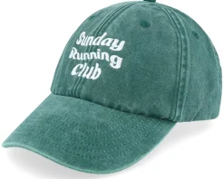 Sunday Running Club Washed Red Dad Cap - Iconic