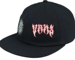 Sunface Jockey Black Strapback - Vans