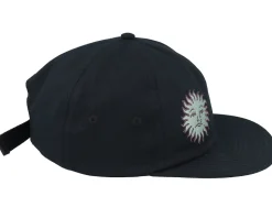 Sunface Jockey Black Strapback - Vans