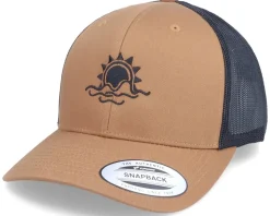 Sunset Caramel/Black Trucker - Iconic