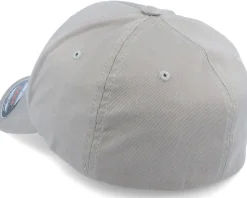 Sunset Fish Logo Grey Flexfit - Hunter