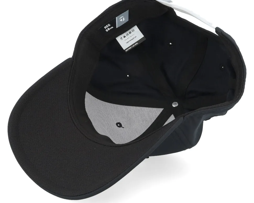 Sunset Golf Hat Black Adjustable - Taylor Made
