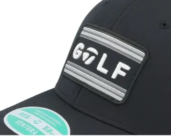 Sunset Golf Hat Black Adjustable - Taylor Made