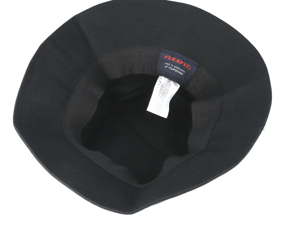 Sunset Logo Black Bucket - Bearded Man