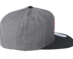 Super FU Charcoal/Black Snapback - BOOM