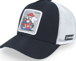 Super Mario Kart Mario Black/White Capslab - Capslab