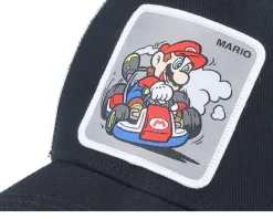Super Mario Kart Mario Black/White Capslab - Capslab