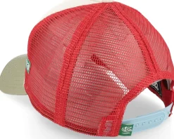 Support Slow Light Khaki Trucker - Coastal