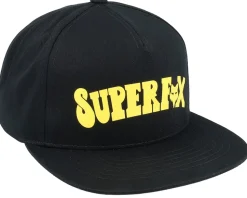 Supr Trik Hat Black Snapback - Fox