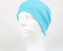 Surf Blue Cuff Blank Beanie - Beechfield