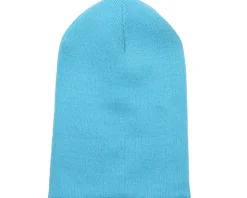 Surf Blue Cuff Blank Beanie - Beechfield