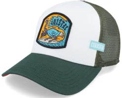 Surf Ostrich White/Petrol Coastal Trucker - Coastal