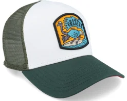 Surf Ostrich White/Petrol Coastal Trucker - Coastal