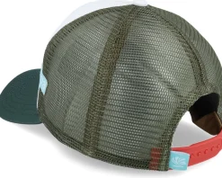 Surf Ostrich White/Petrol Coastal Trucker - Coastal