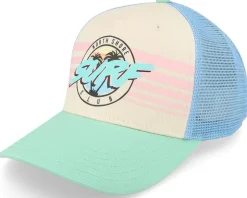 Surf Sinclair Lt Blue/Ivory/Seafoam Trucker - American Needle