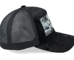 Surf Van Velvet Black A-frame Trucker - Calza Pennello
