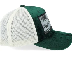 Surf Van Velvet Green/Ivory A-frame Trucker - Calza Pennello