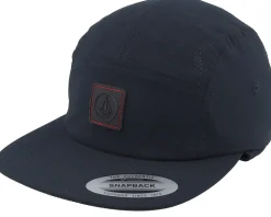 Surf Vitals J Robinson Black Strapback Ear Flap - Volcom