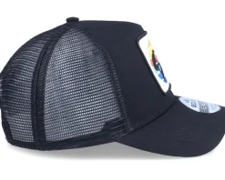 Surfer Sunset Logo Patch Black Trucker - Iconic