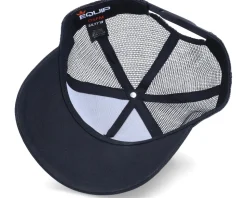 Surfer Sunset Logo Patch Black Trucker - Iconic