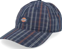 Surry Cap Outdoor Check Navy Dad Cap - Dickies
