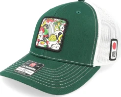 Sushi 112 Split Dark Green/White Trucker - Yapan