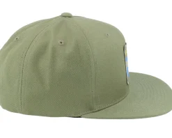 Sverige Sweden Army Badge Olive Snapback - Army Head