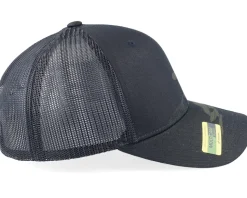 Sverige Sweden Army Skull Black Camo Trucker - Army Head