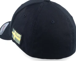 Sverige Sweden Army Skull Black Flexfit - Army Head