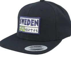 Sweden Patch Logo Black Snapback - Wild Spirit