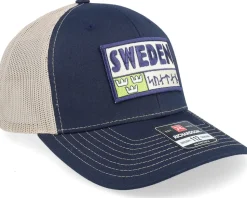 Sweden Patch Logo Navy/Khaki Trucker - Wild Spirit