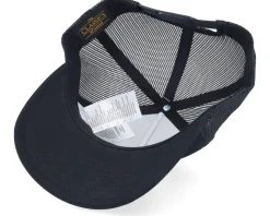 Swedish Dalarna Landscape Black A-Frame Trucker - Wild Spirit